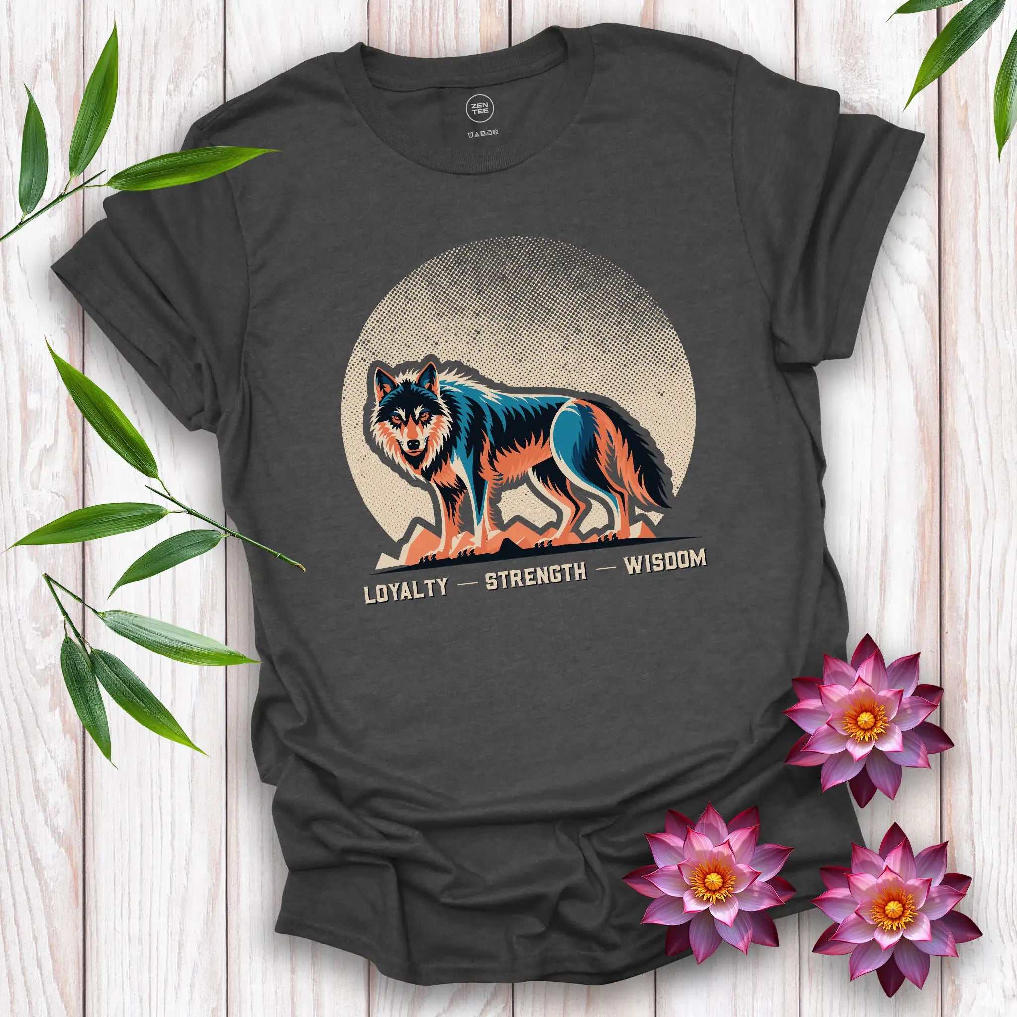 Wolf Spirit Moon T-Shirt