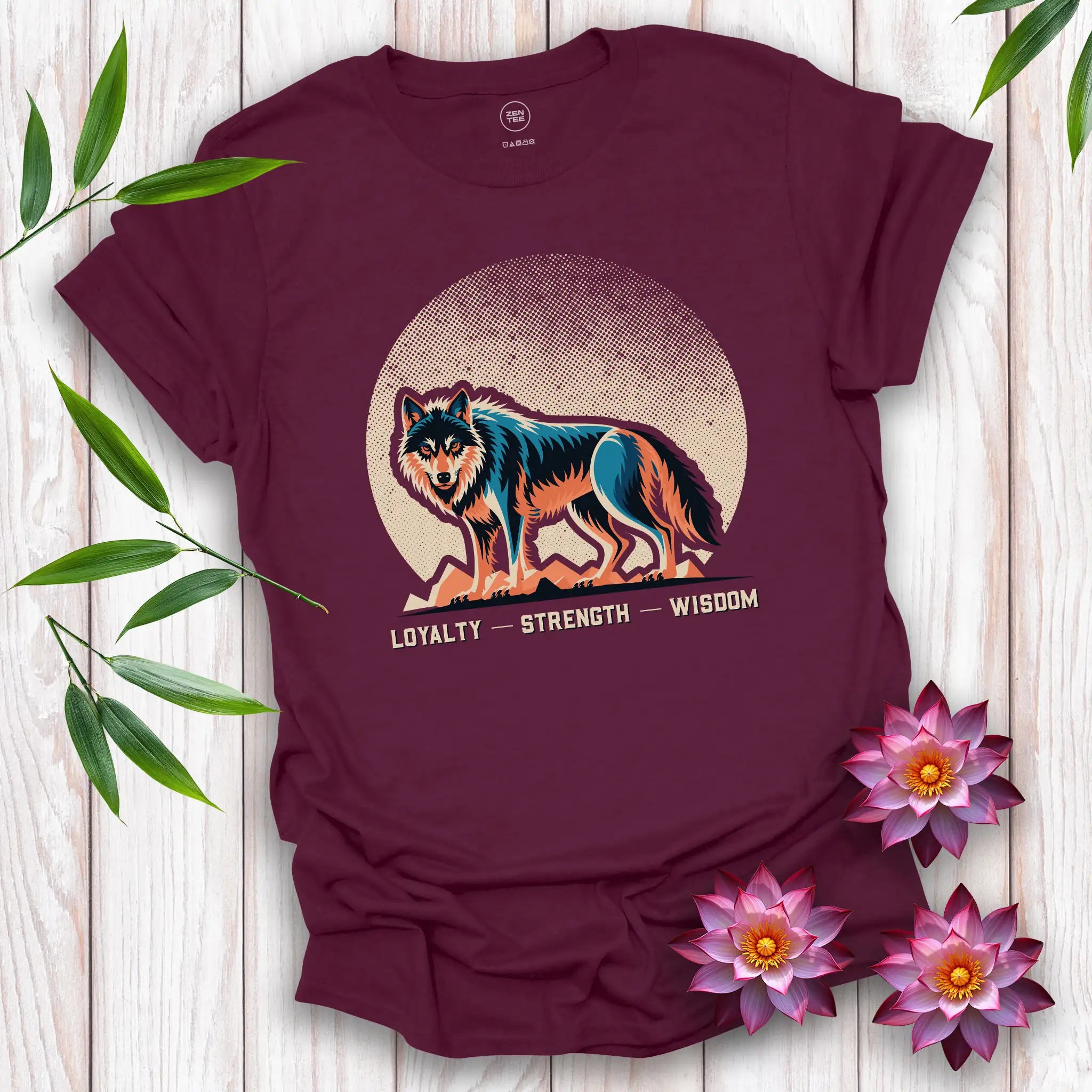 Wolf Spirit Moon T-Shirt