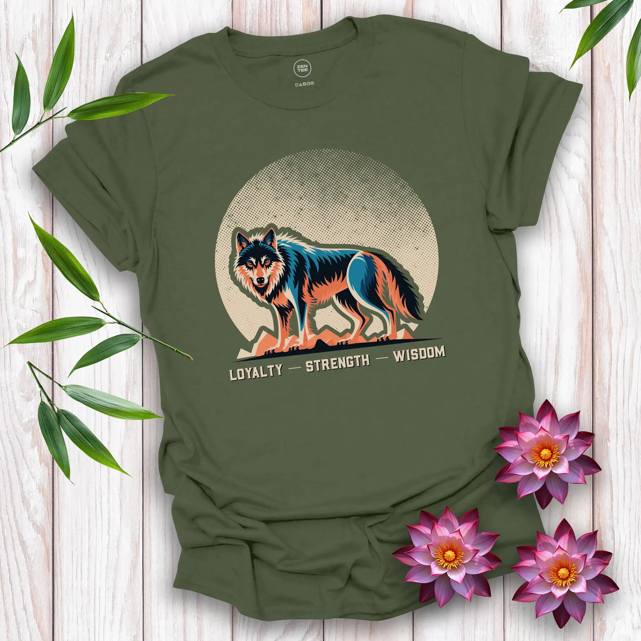Wolf Spirit Moon T-Shirt