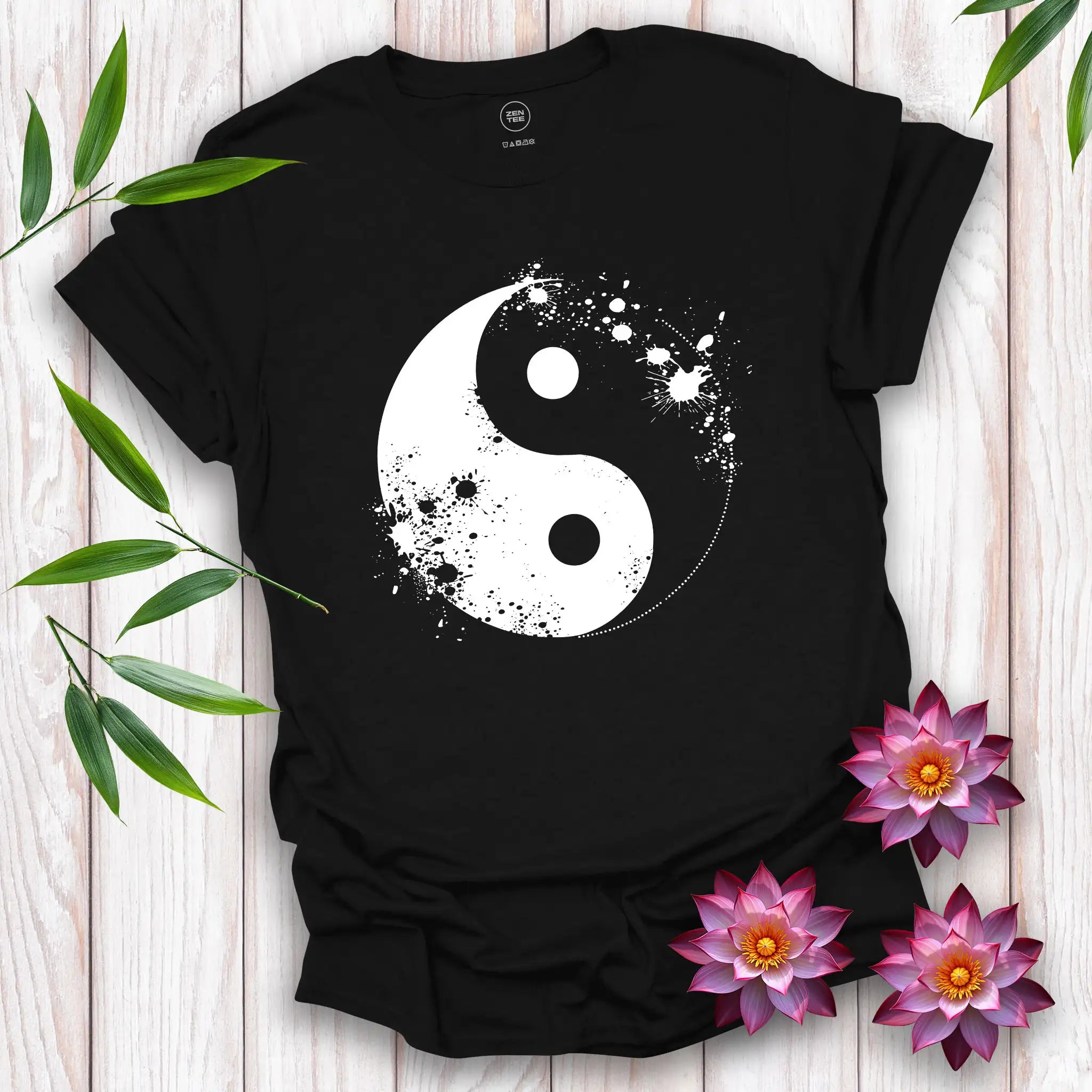 Yin Yang Grunge T-Shirt