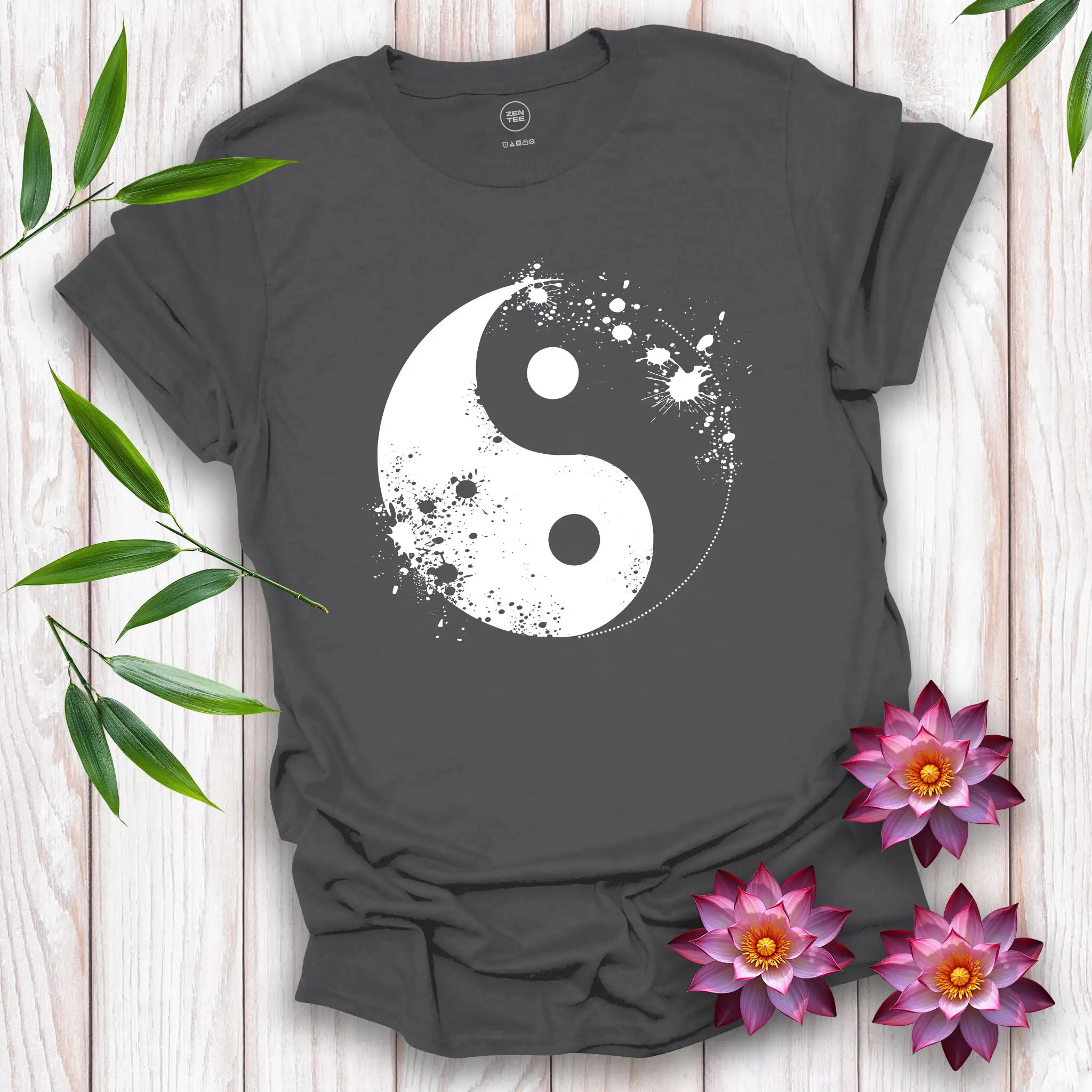 Yin Yang Grunge T-Shirt