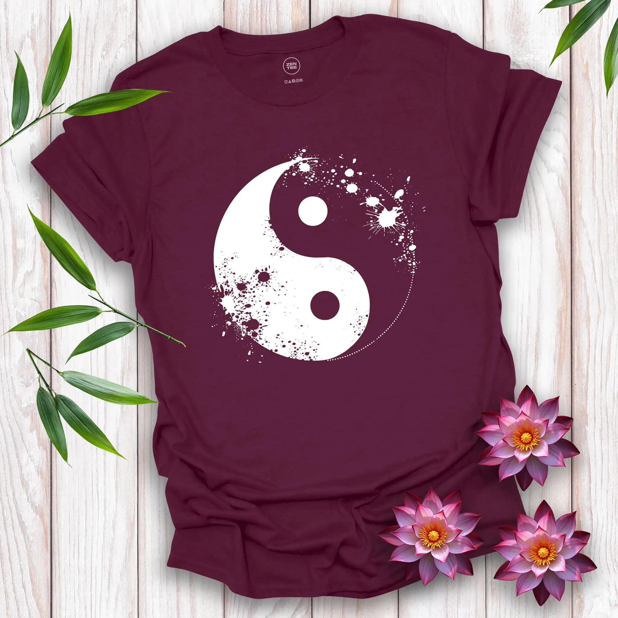 Yin Yang Grunge T-Shirt