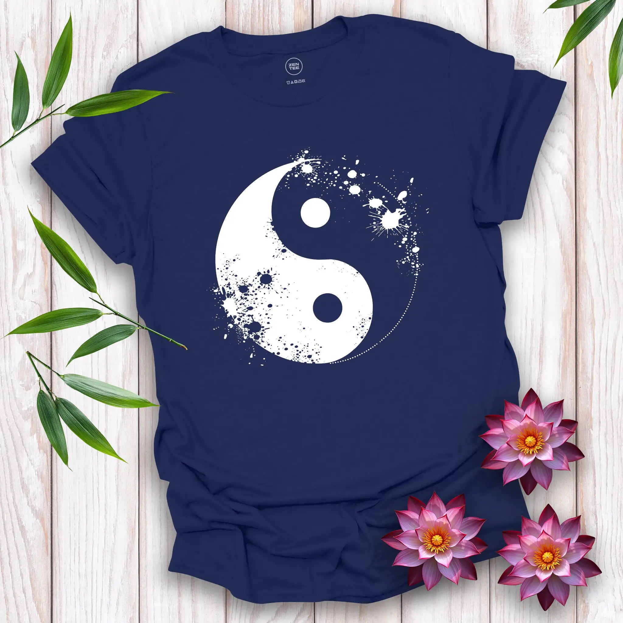 Yin Yang Grunge T-Shirt