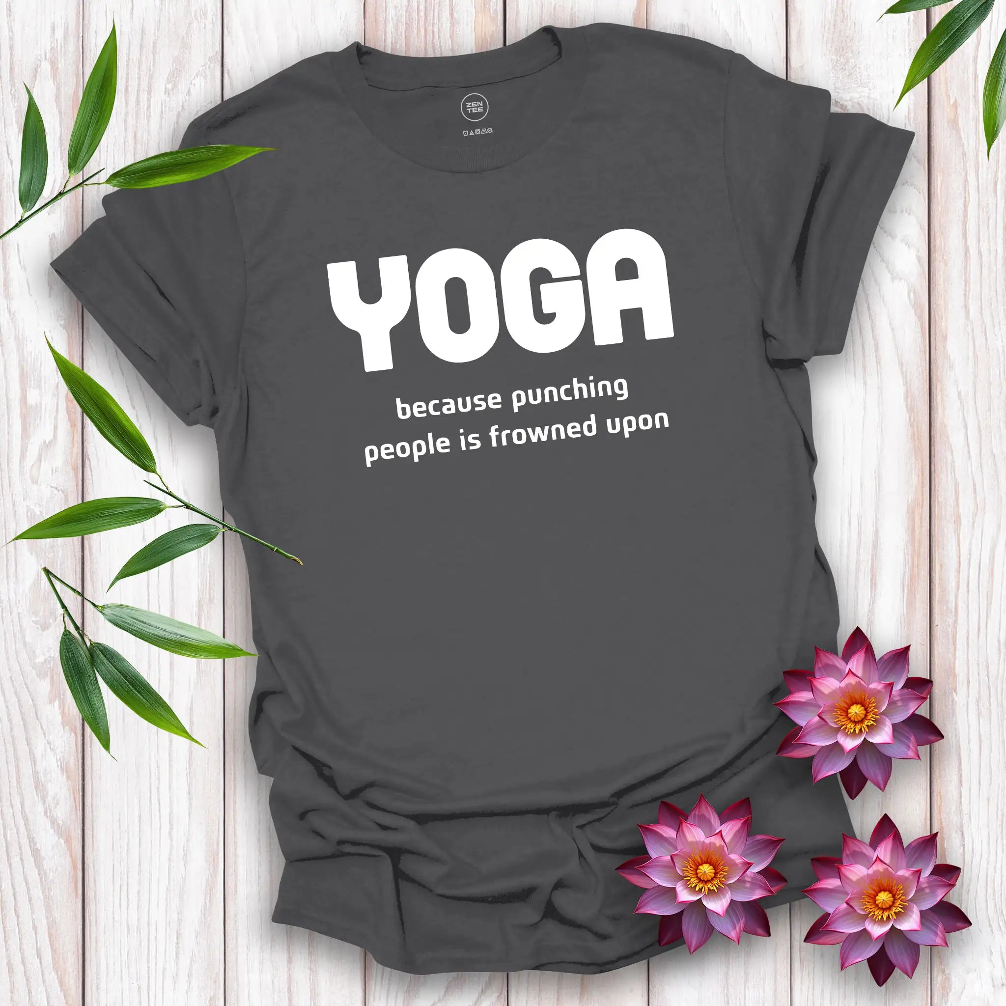 Yoga Because T-Shirt
