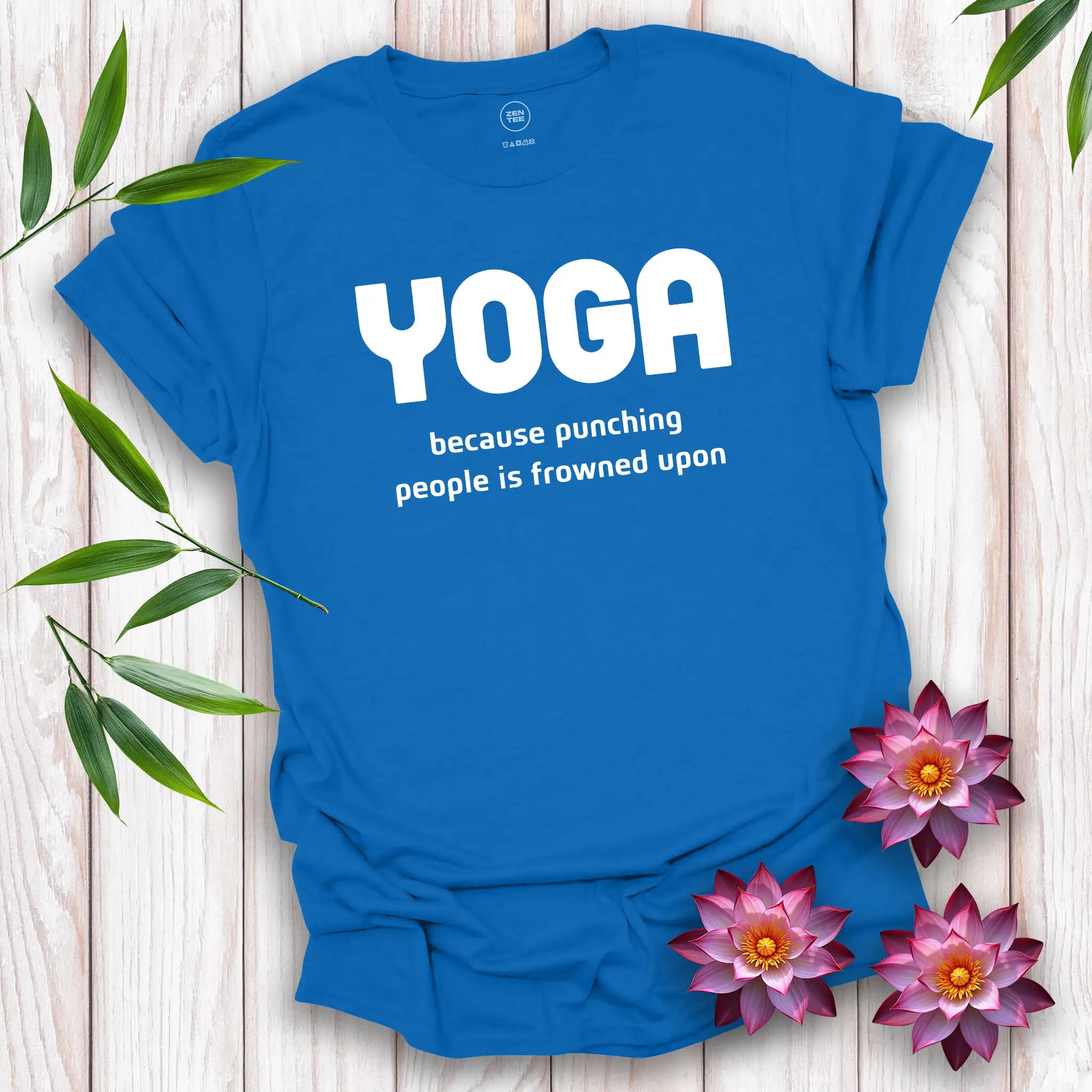 Yoga Because T-Shirt