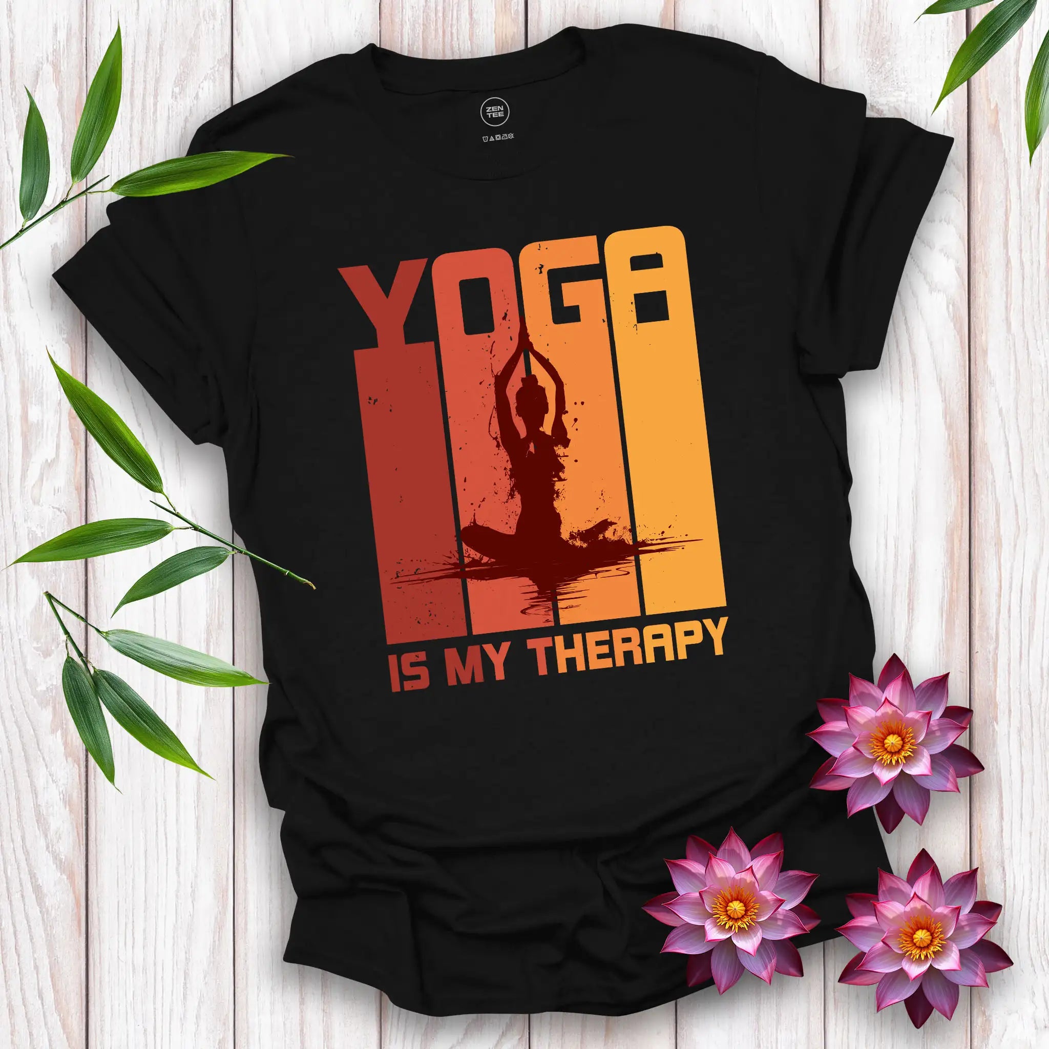 Yoga Is My Therapy Vintage T-Shirt