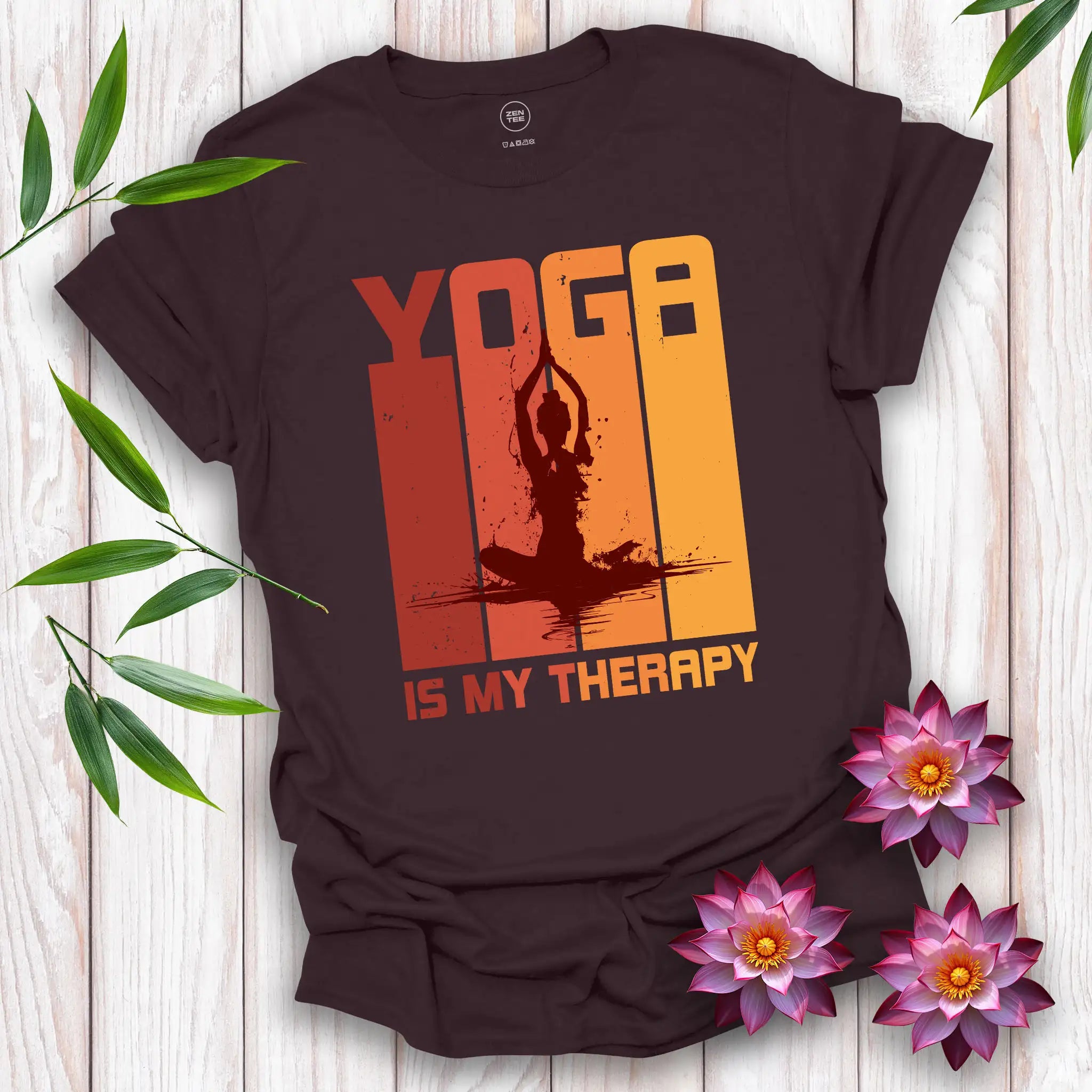 Yoga Is My Therapy Vintage T-Shirt
