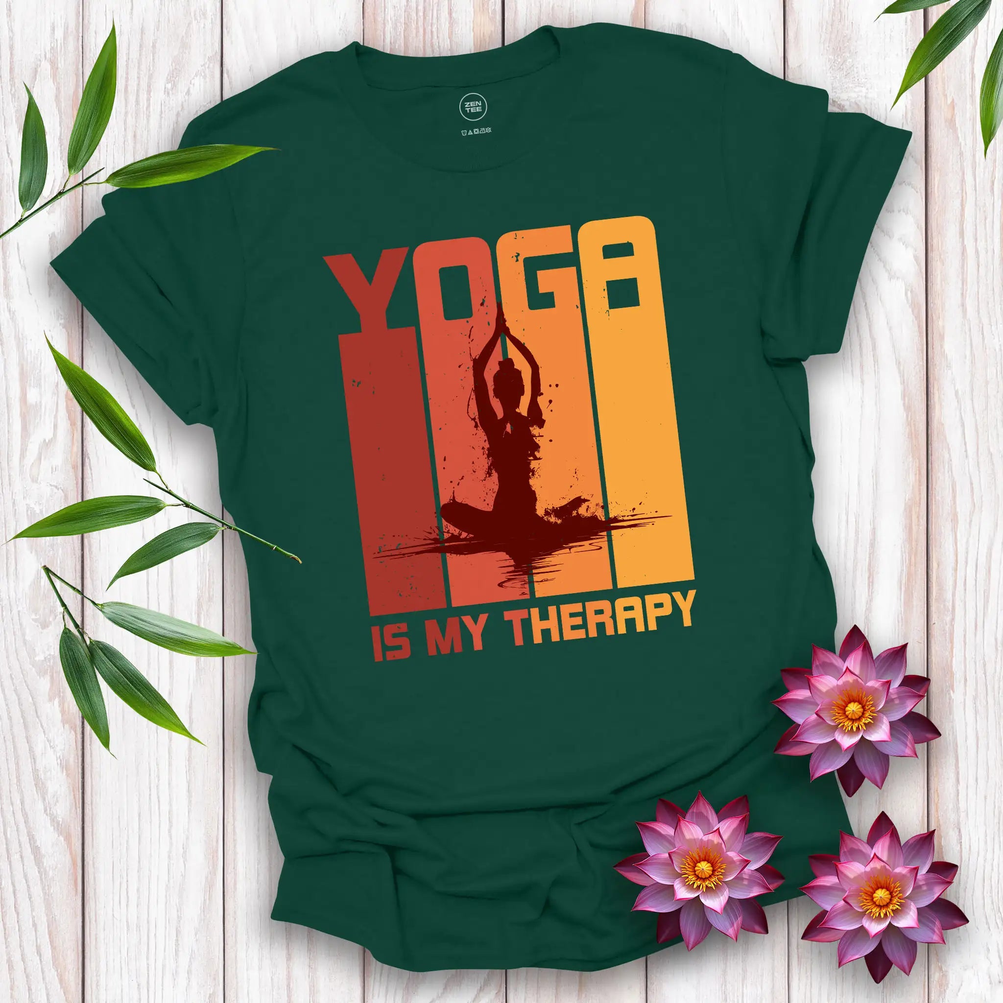 Yoga Is My Therapy Vintage T-Shirt