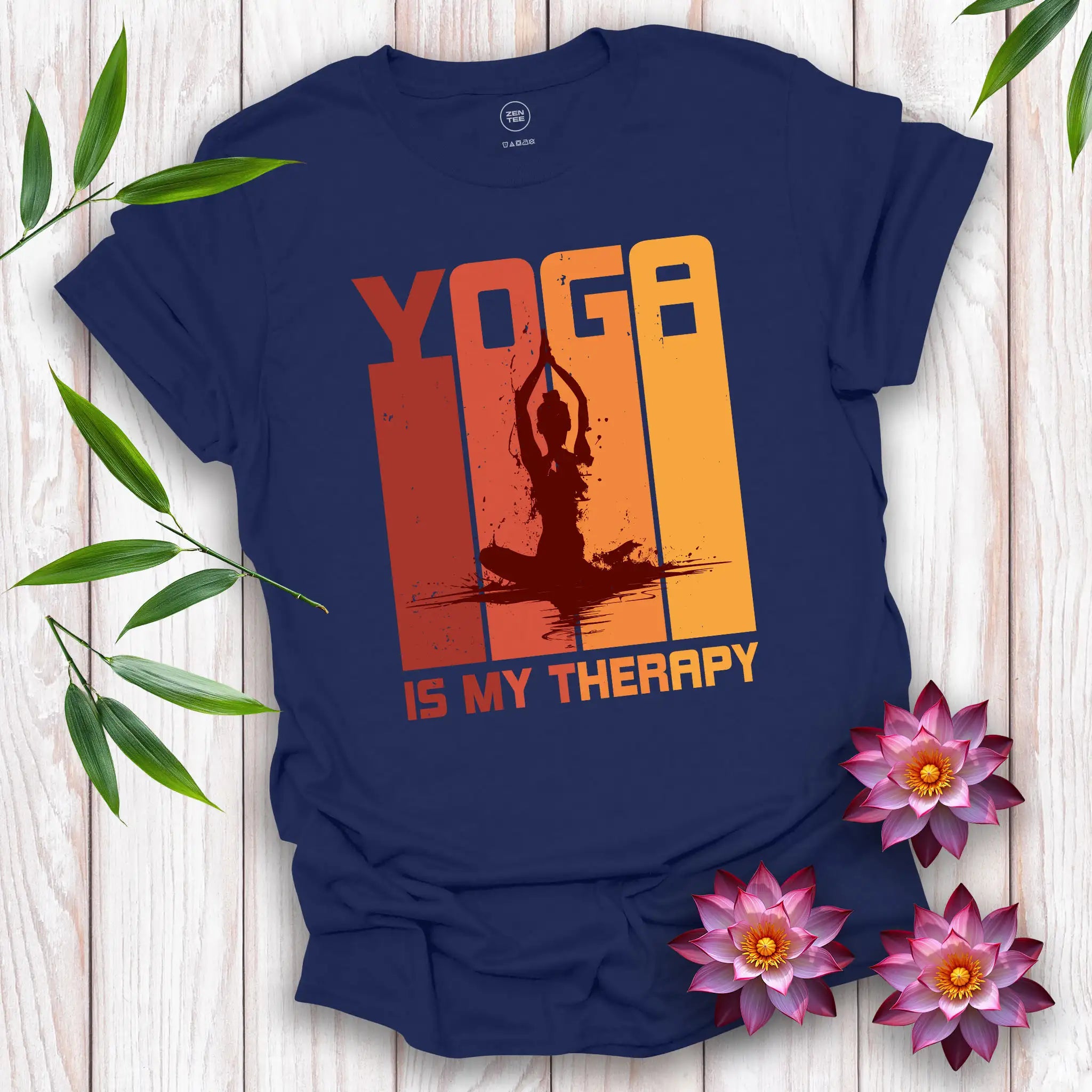 Yoga Is My Therapy Vintage T-Shirt