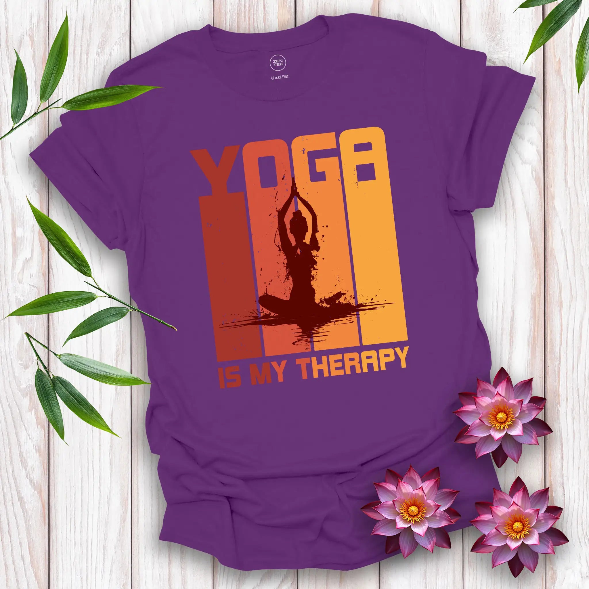 Yoga Is My Therapy Vintage T-Shirt