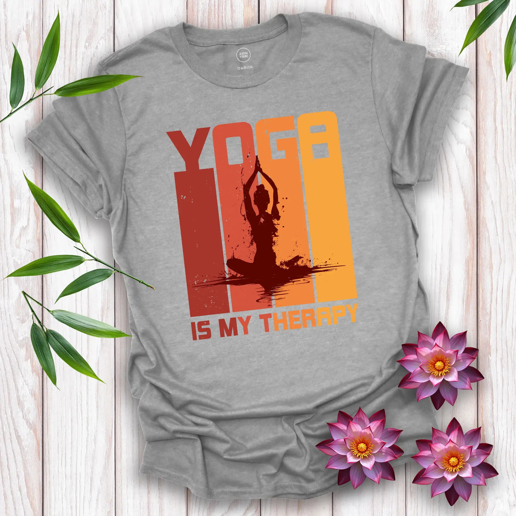 Yoga Is My Therapy Vintage T-Shirt